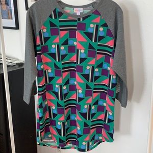 Lularoe Randy baseball tee